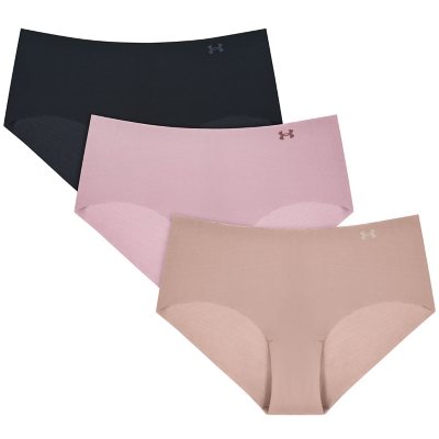 Panties Under Armour Pure Stretch Thong 3-Pack Pink
