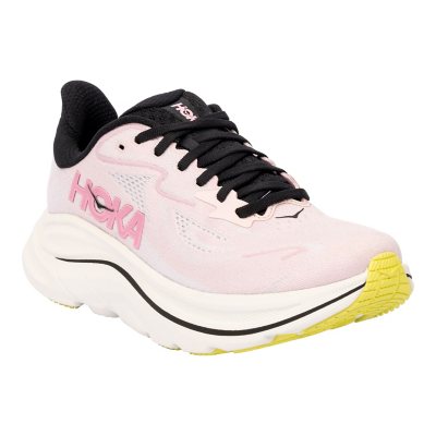 Hoka Women's Clifton 10 Sneaker - Carnation / Starlight Glow 6:- 6, Carnation/Starlight Glow