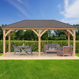 Outdoor Wooden Gazebo & Pergola Kits - Sam's Club