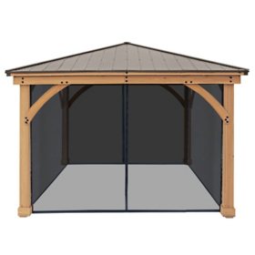 Yardistry Meridian Gazebo Mesh Kit, Assorted Sizes