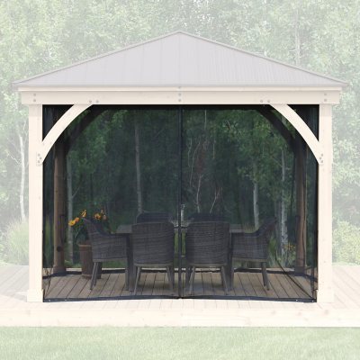 Gazebo mosquito hotsell netting 12x12