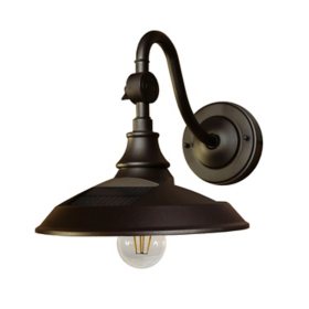 Classy Caps Dark Bronze Solar Barn Light