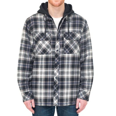 Boston traders flannel hoodie hot sale