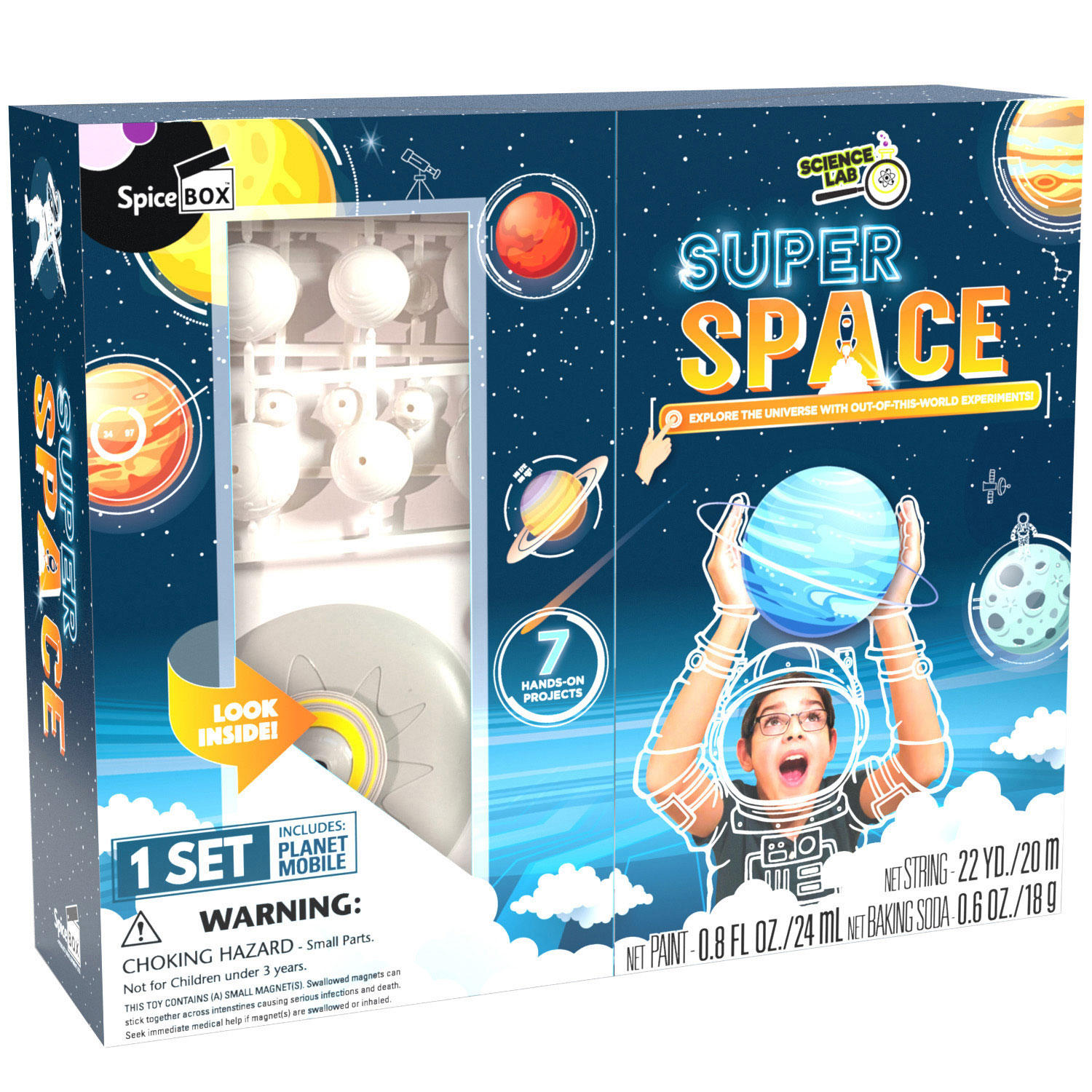 Super Space Science Lab by Spicebox