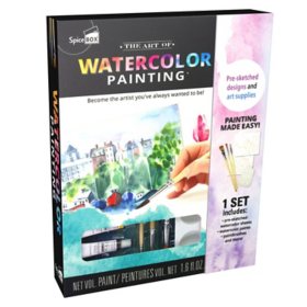 Spicebox Art of Watercolor Crafting Gift Set