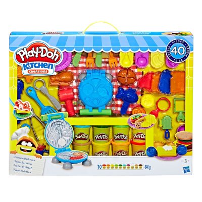 Lot of Play-Doh Sets/Accessories : Castle, 3-in-1 Town Center, Baking, BBQ,  ++