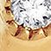 Yellow, variant on Stackable 0.25 CT. T.W. Diamond Milgrain Anniversary Band in 14K Gold