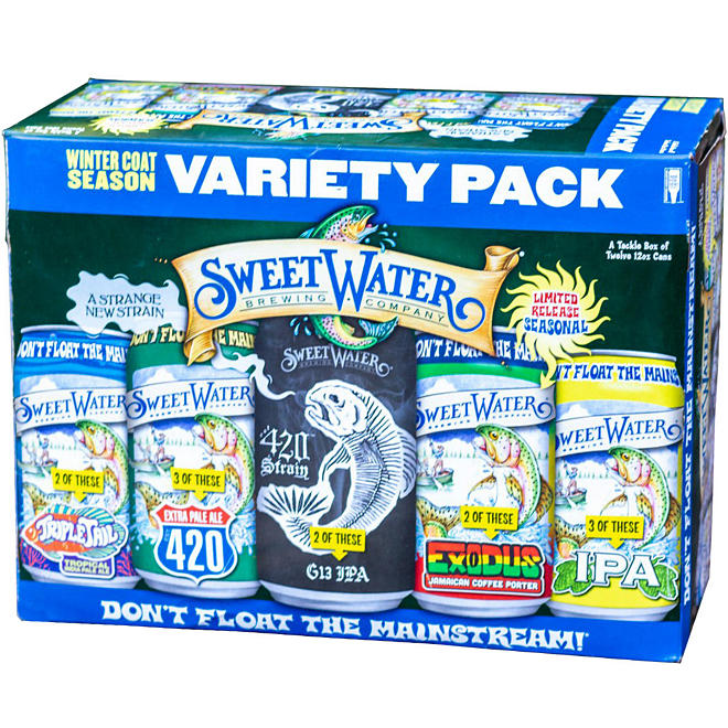 Sweetwater Tackle Box (12 fl. oz. can/bottle, 12 pk.)