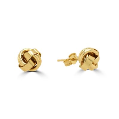 14k Yellow Gold 6 mm Replacement Earring Backs (1 Pair)