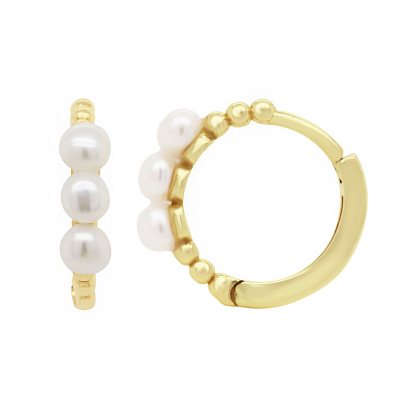 Sam's club gold hot sale hoop earrings