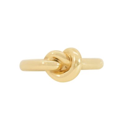 Solid 14k Gold Love Knot Promise Ring – brightsmith