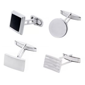 Men's Cufflinks in Sterling Silver