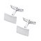 Rectangle High Polish, variant on Men's Cufflinks in Sterling Silver