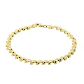 San Marco Chain Bracelet in 14K Gold