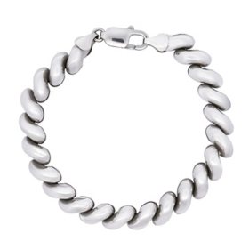 San Marco Chain Bracelet in Sterling Silver