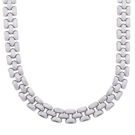 Panther Chain Necklace in Sterling Silver