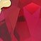 Ruby, variant on Lab Created Gemstone Necklace in 14K Yellow Gold