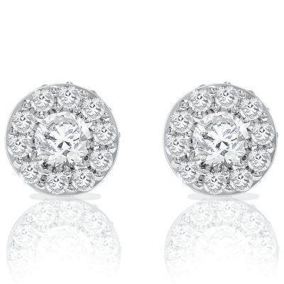 Diamond earrings store at sams club