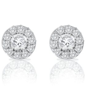 2 CT. T.W. Round Diamond Earrings (I, I1)