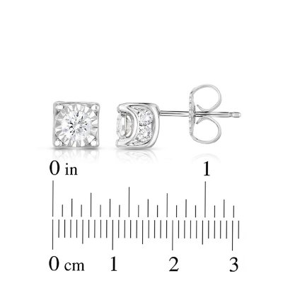 Sam club store diamond earrings