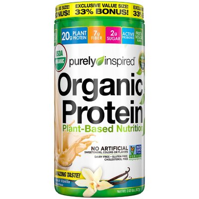 Purely Inspired Organic Protein 100% Plant-Based Nutritional Shake - Sam's  Club