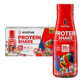 Six Star Kellogg's 30g Froot Loops Protein Shake, 11 fl. oz., 15 pk.