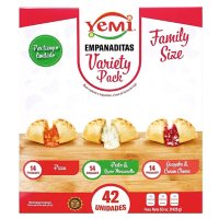 Yemi Empanaditas Variety Pack, Frozen (42 ct.)