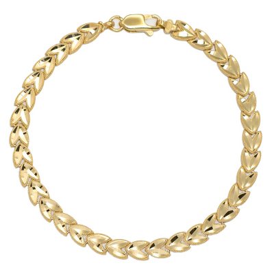 Bulk Jewelry Fashion 14K Gold Kids Bracelets Sold At A Low Price