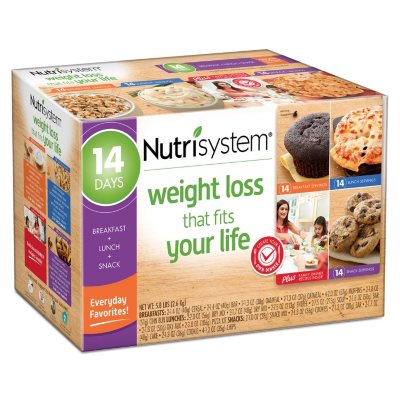 Nutrisystem 14-Day Everyday Favorites Weight Loss Kit - Sam's Club