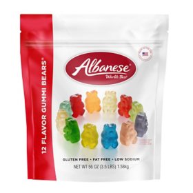 Albanese World's Best Gummi Bear, Share Bag, 56 oz.