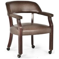Talley Captain's Chair with Casters (Assorted Colors)