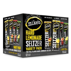 Mike's Hard Lemonade Seltzer (12 fl. oz. can, 12 pk.)