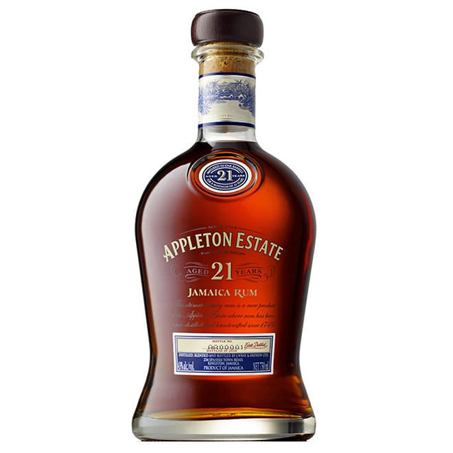 Appleton Estate 21-Year-Old Jamaica Rum (750 ml)