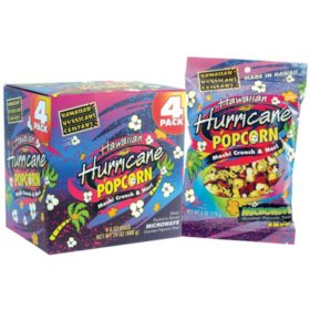 Hawaiian Hurricane Microwave Popcorn 6 oz., 4 pk.