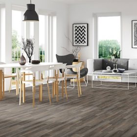 QuickStep by Mohawk 6mm Gray Modern Oak Vinyl Plank Flooring