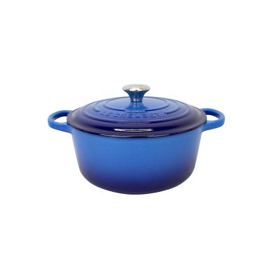 Le Creuset Signature Round Dutch Oven 3.5 Qt - Azure:- Azure, 3.5 Quart