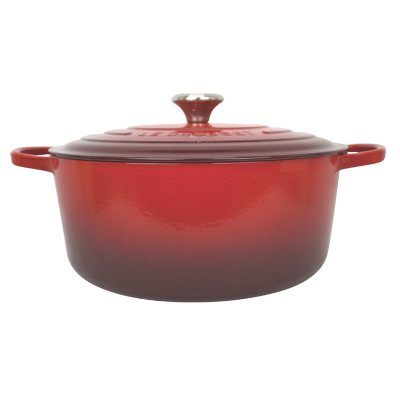 Le Creuset Signature Round Dutch Oven - Cerise, 9qt:- Cerise, 9 Quart