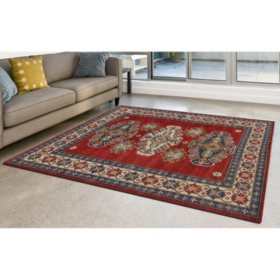 Traditional Kazak Hand Knotted 6 X 9 Area Rug Multi Color Sam S Club