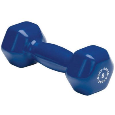 Body Solid Tools BSTVD5 5 lb. Vinyl Blue Dumbbell Sam s Club