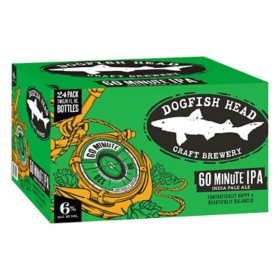 Dogfish Head 60 Minute IPA 12 fl. oz. bottle, 24 pk.