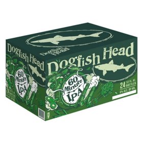 Dogfish Head 60 Minute IPA 12 fl. oz. bottle, 24 pk.
