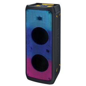 Supersonic 2 x 10" Portable Fire Box Bluetooth Speaker