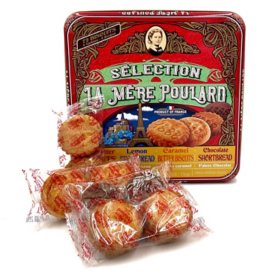 La Mère Poulard French Butter Cookies, 4 Flavors, 26.45 oz.