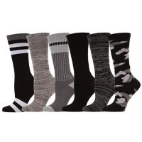 Social Standard by Sanctuary Ladies 6 Pack Cotton Boot Socks