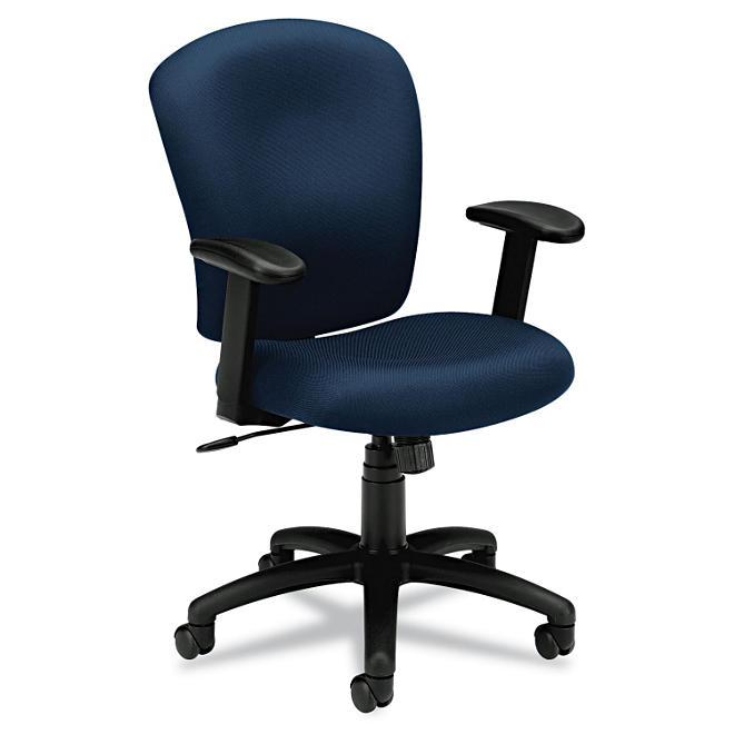 basyx by HON - VL220 Mid-Back Task Chair - Navy