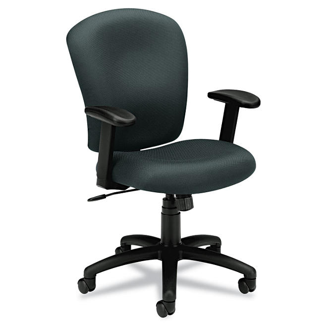basyx by HON - VL220 Mid-Back Task Chair - Charcoal
