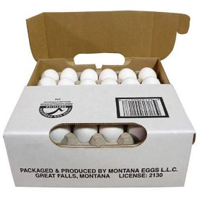 Fresh Large Grade AA Eggs 5 dozen
