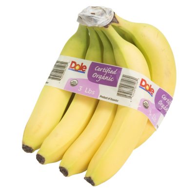 Organic Bananas 3 lbs. Sam's Club