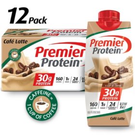 Premier Protein 30g High Protein Shake Cafe Latte 11 Fl Oz 12