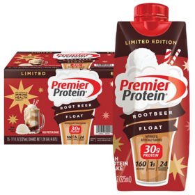 Premier Protein 30g High Protein Shake, Root Beer Float 11 fl. oz., 15 pk.